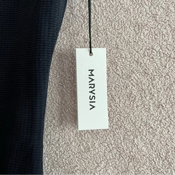 Marysia Black/Navy Blue Santa Barbara Reversible One-Piece Swimsuit-Women’s XS - Picture 12 of 15